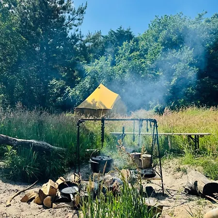 Bell Tent Binnen Duin 't Horntje Exterior photo