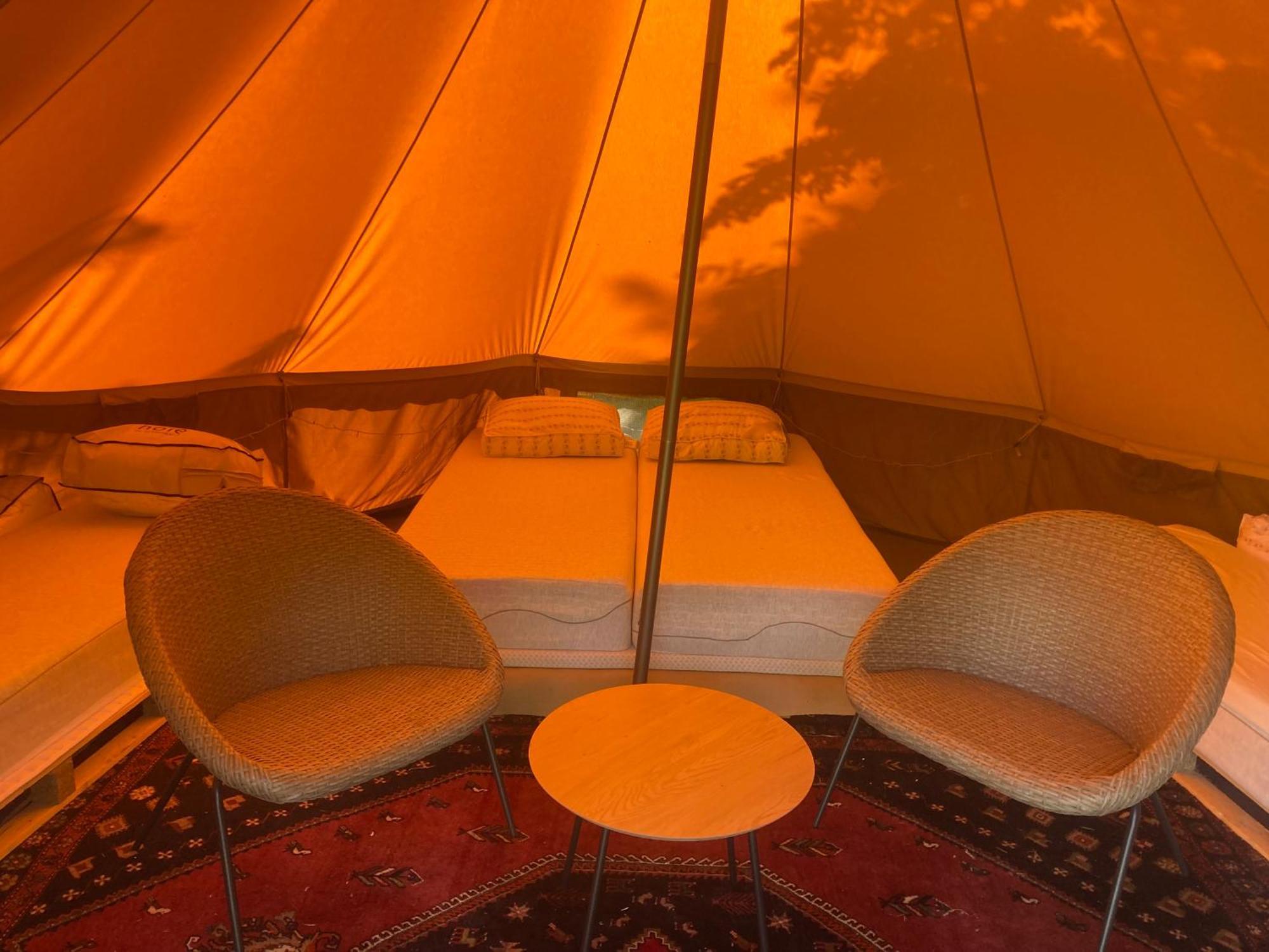 Luxury tent Bell Tent Binnen Duin *