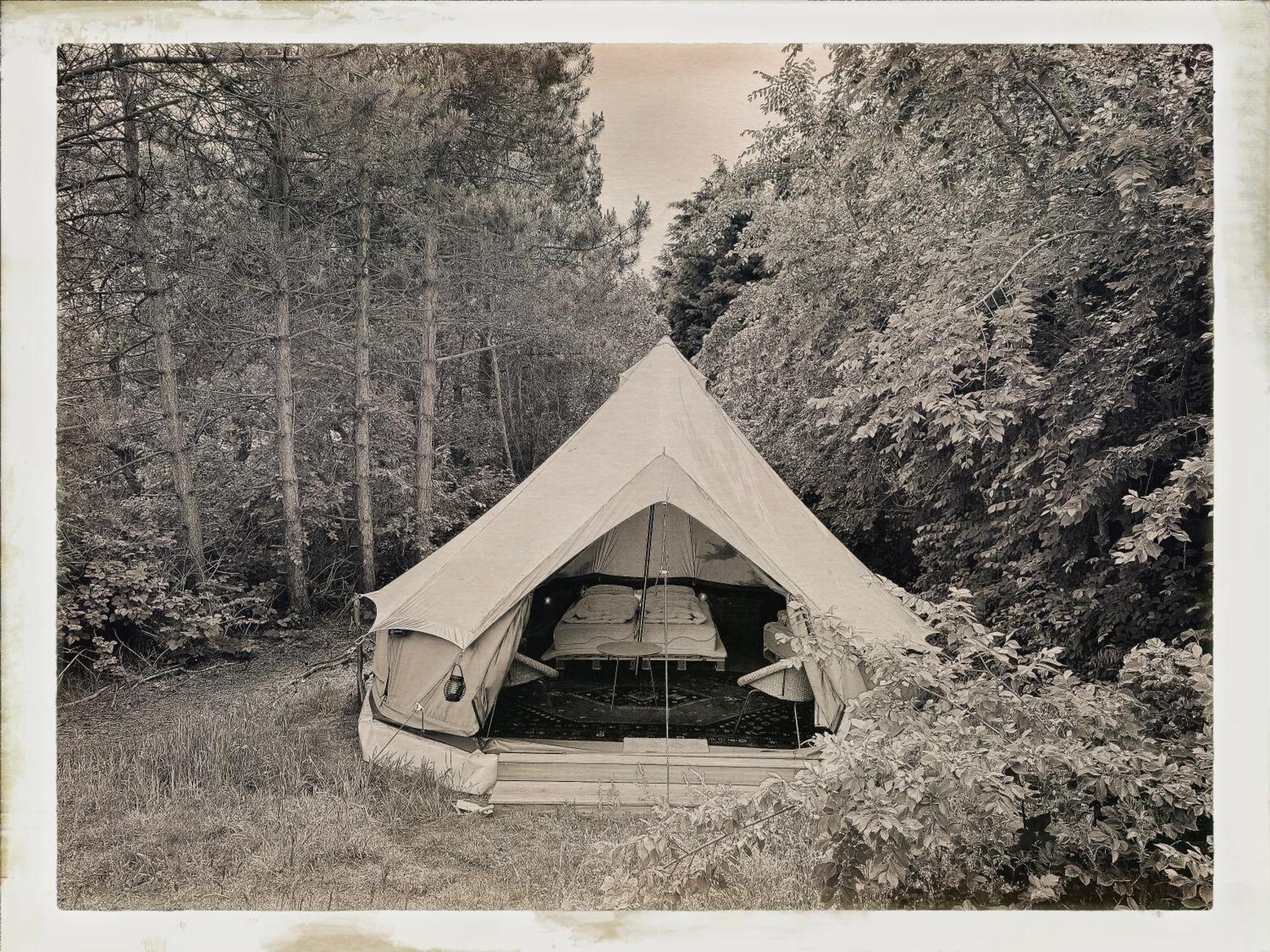 Bell Tent Binnen Duin Luxury tent 't Horntje